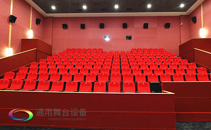舞臺阻燃幕布通用舞臺扛起建設(shè)單位責(zé)任，加強(qiáng)檢查監(jiān)管，落實(shí)“3個(gè)100%”要求！東莞市工人文化宮工人電影院改造工程順利完工